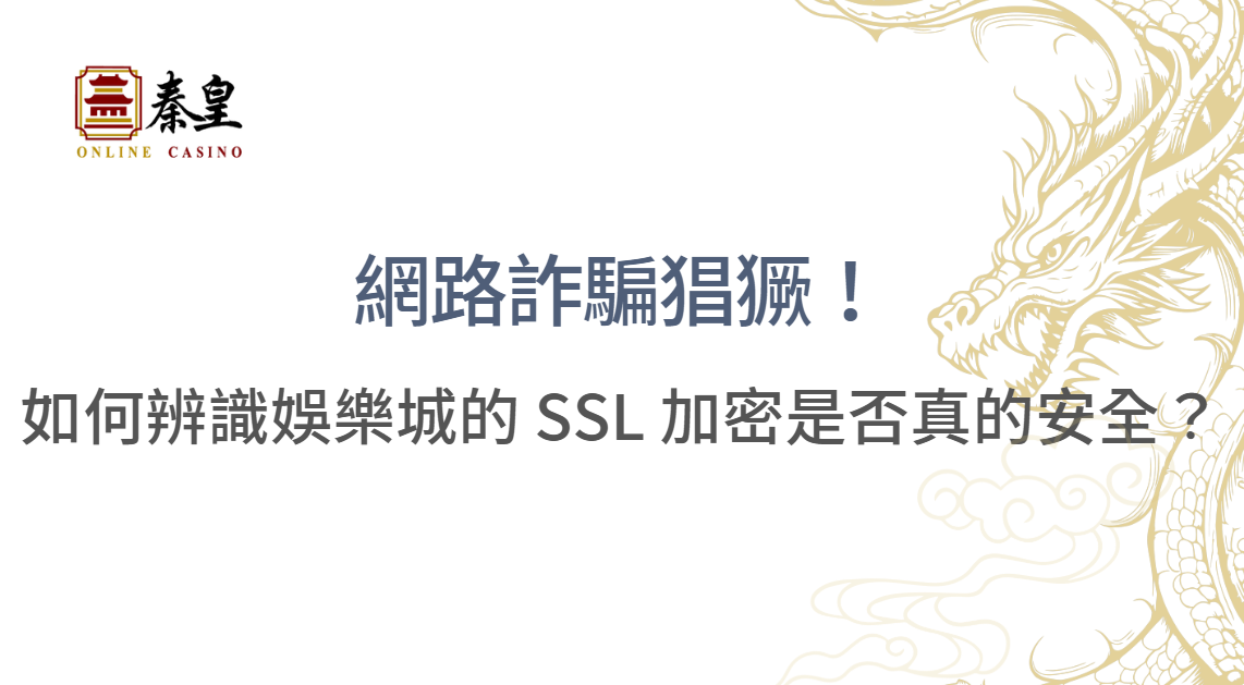 【2026安全指南】娛樂城SSL加密全解析：5招辨識平台安全性，保護你的帳號與資金