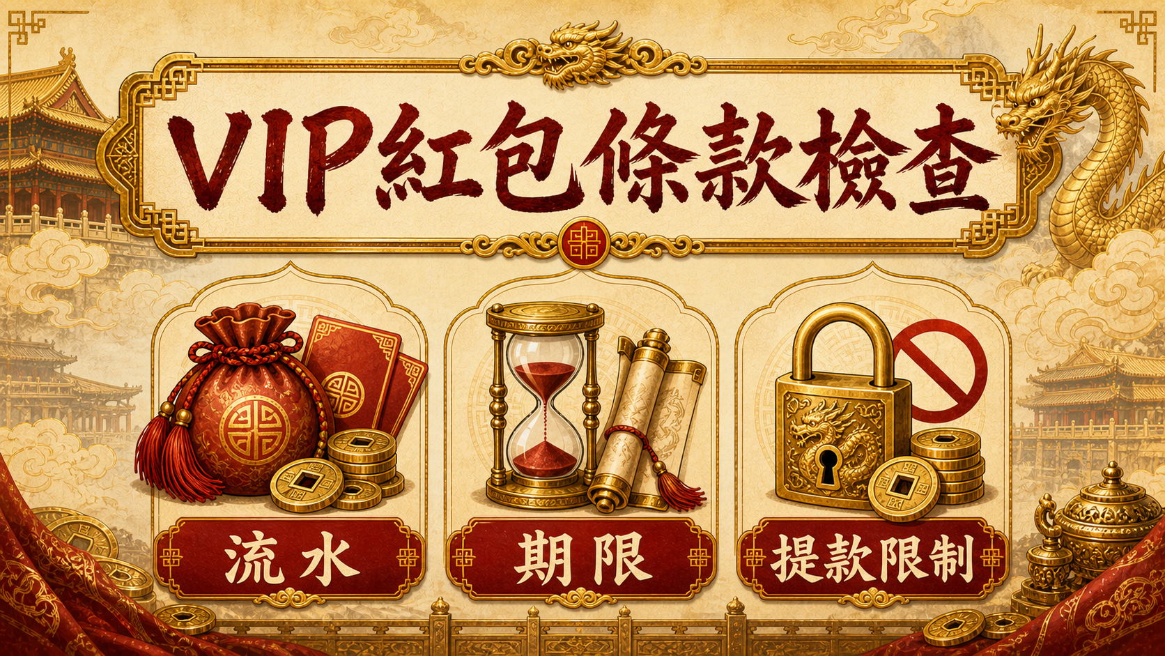 VIP 紅包活動怎麼看？流水、期限與提款限制完整檢查