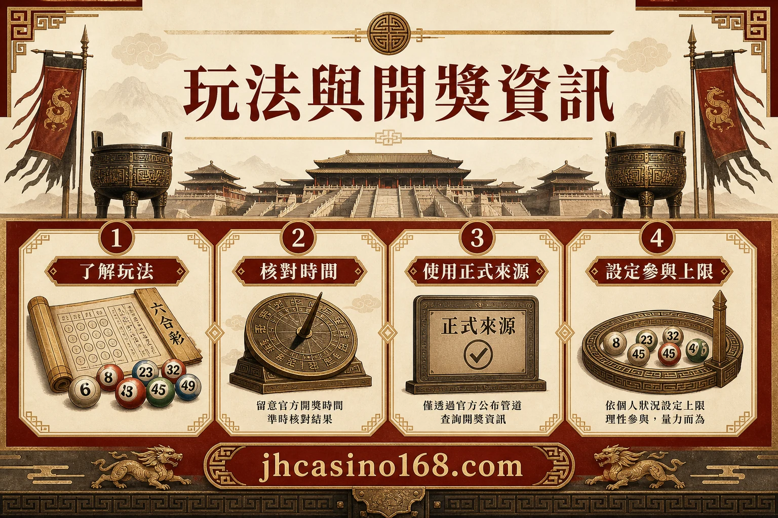 玩法與開獎資訊資訊圖