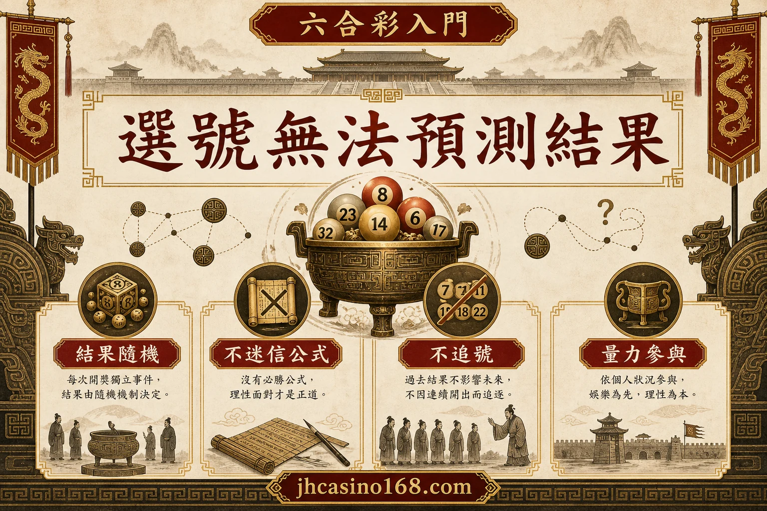 選號無法預測結果資訊圖